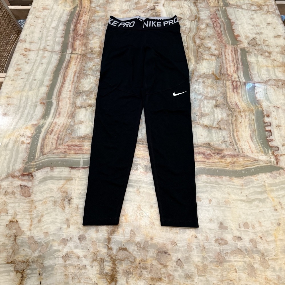 Nike Pro Black Compression Leggings Men's XL Dri-FIT Athletic